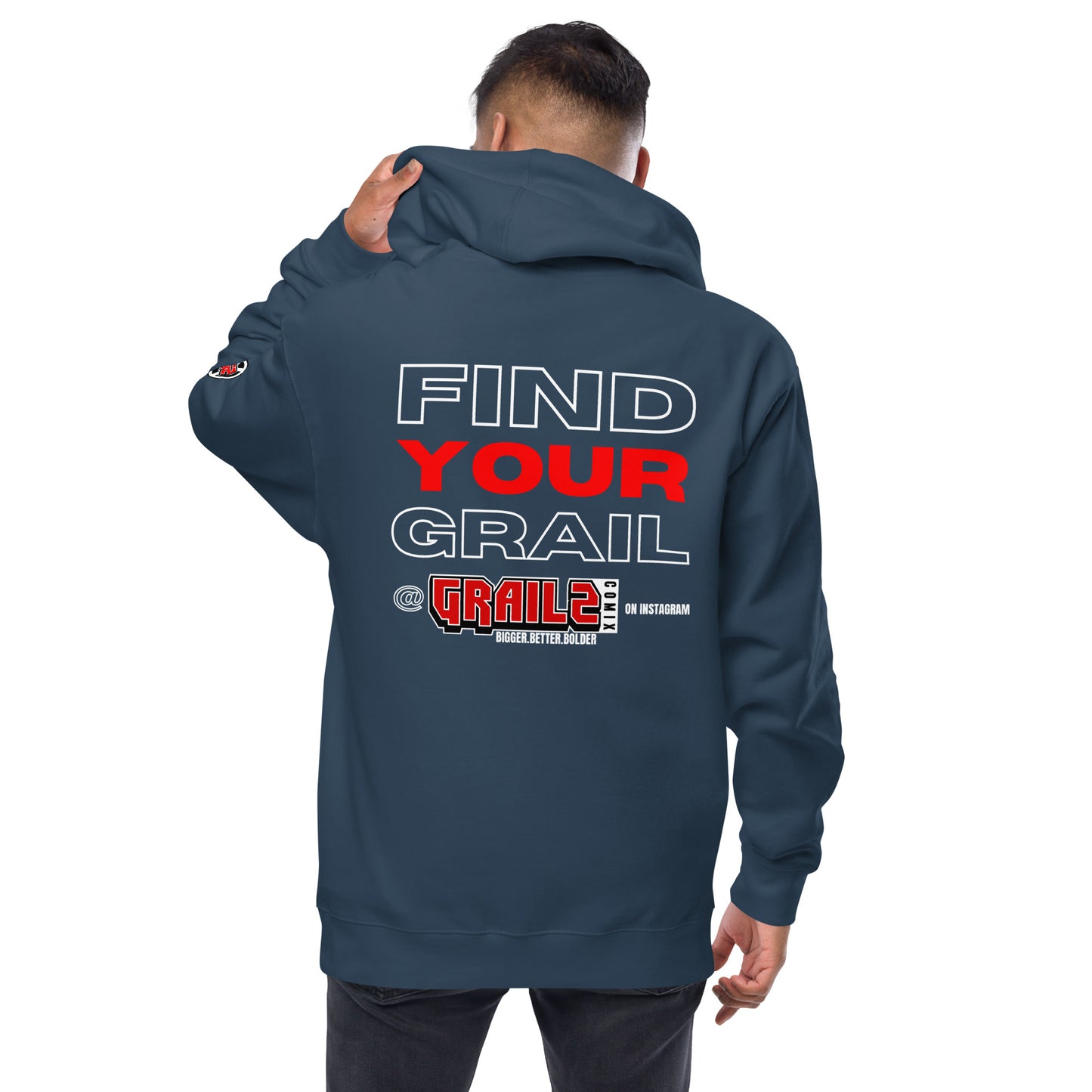 Grailz Comix Unisex fleece zip up hoodie